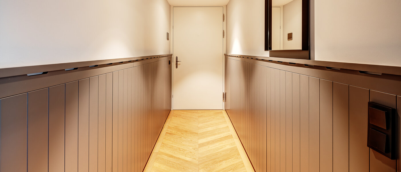 Düz München Herzogpark 01 Koridor/koridor geçidi 12674