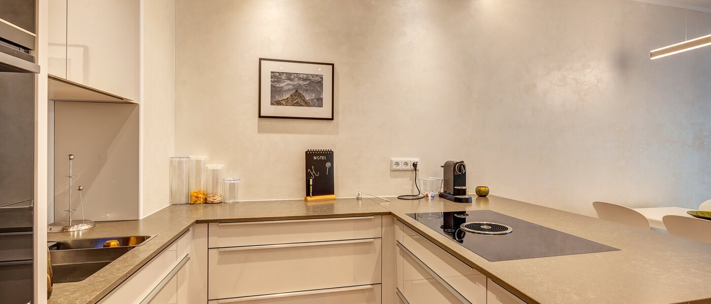 Ravna stran München Maxvorstadt - Museumsviertel 02 Kuhinja 12690