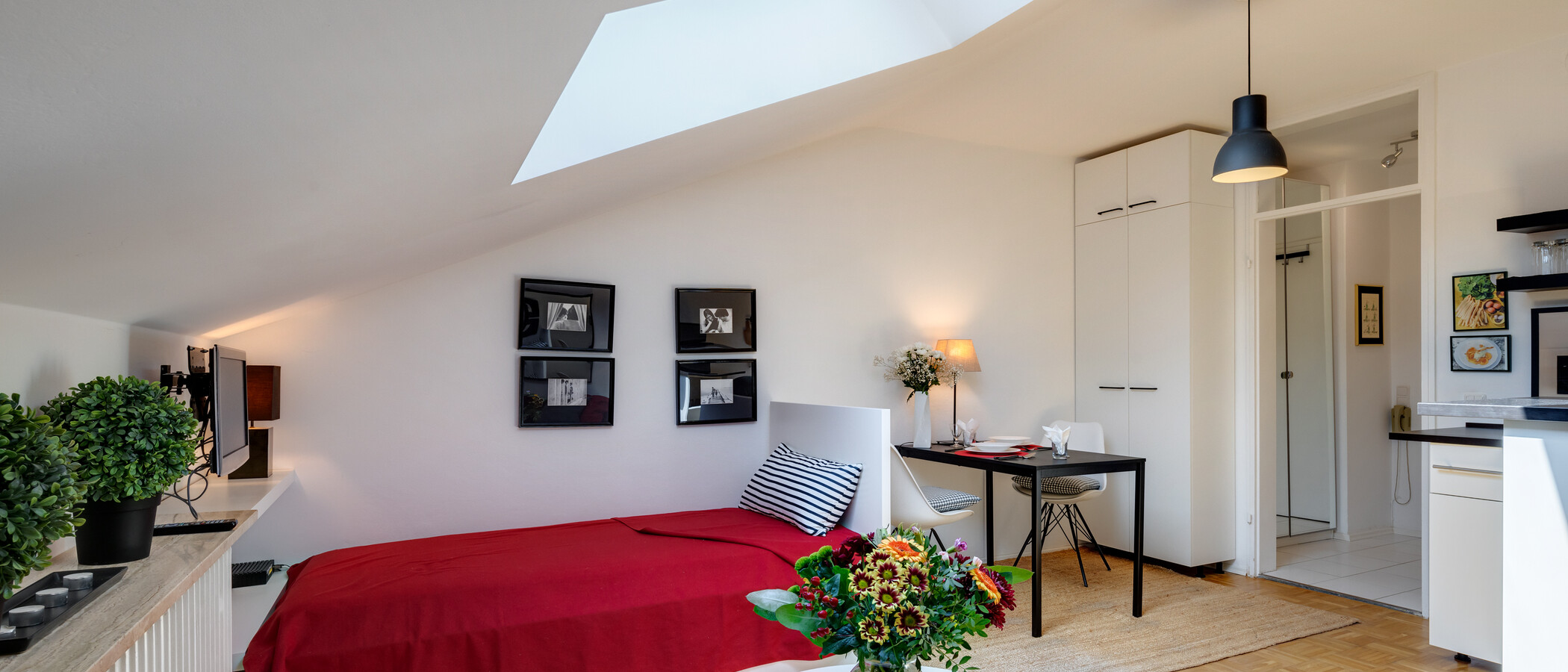 Loftsleilighet Kreuth Weissach 01 Soveområde 12696