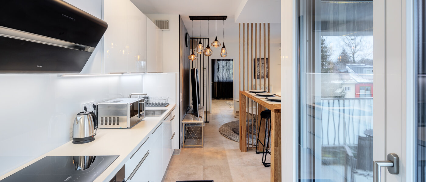 Плосък München Arabellapark 03 Кухня 12725