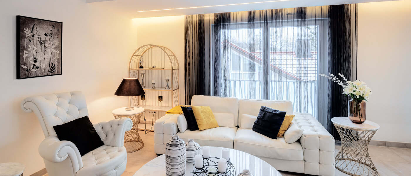 Плосък München Arabellapark 02 Дневна зона 12725