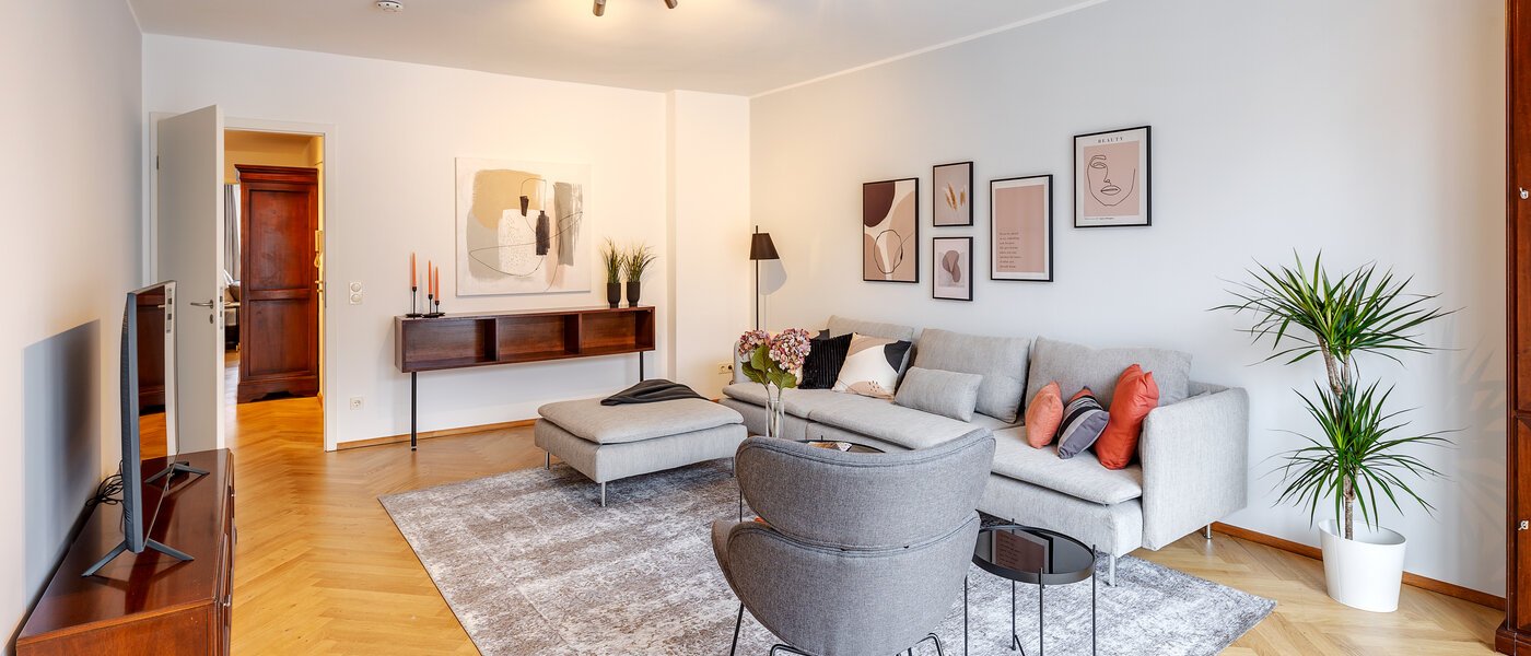 Plano München Maxvorstadt - Westen 04 Área de estar 12753