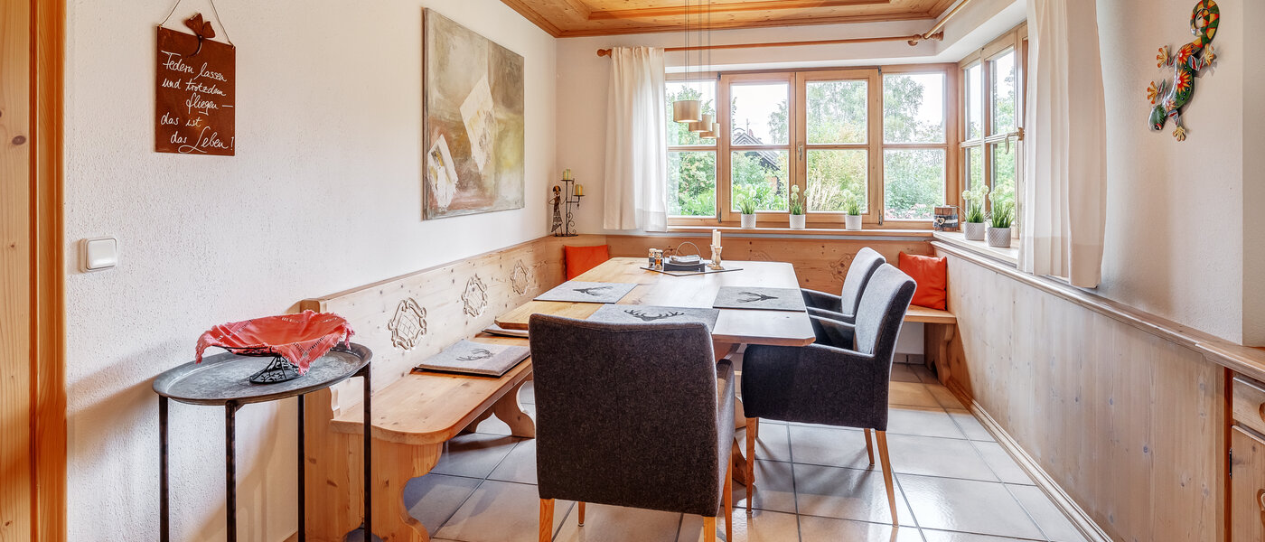 Vrtno stanovanje Schliersee Neuhaus 01 Jedilnica 12758
