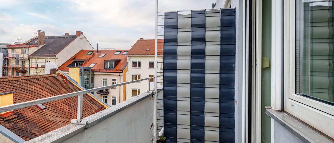 Ploché München Maxvorstadt - Universitätsviertel 02 Balkón 12790