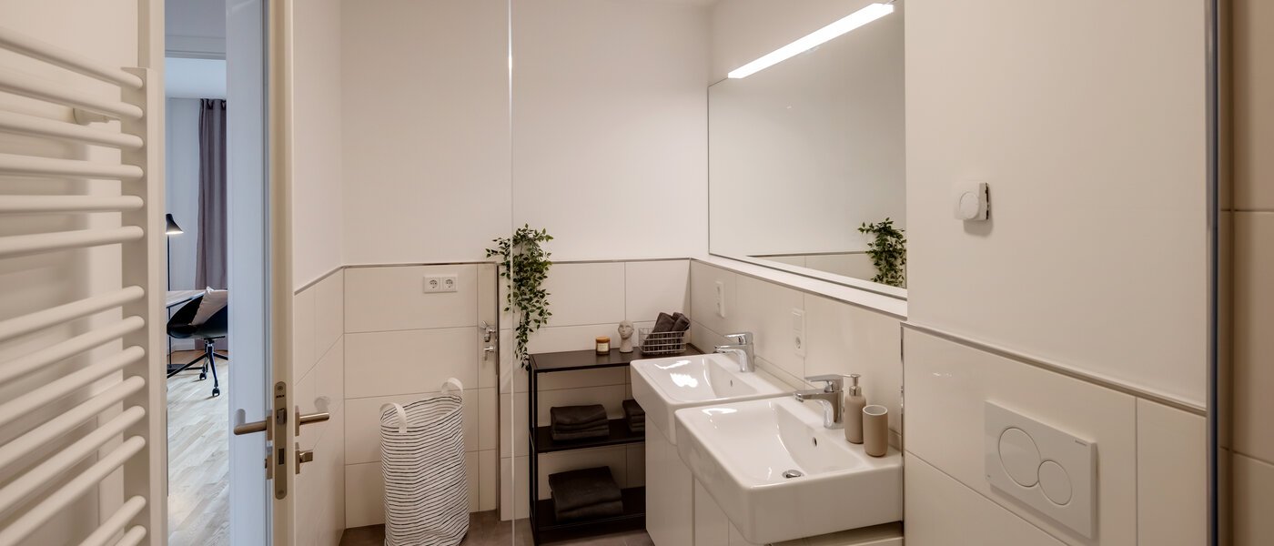 Rækkehus München Schwabing - Domagkpark 01 2. Badeværelse 12793