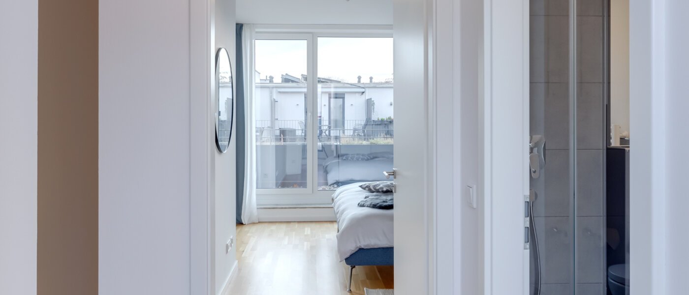 Rækkehus München Schwabing - Domagkpark 09 Korridor/gang 12793