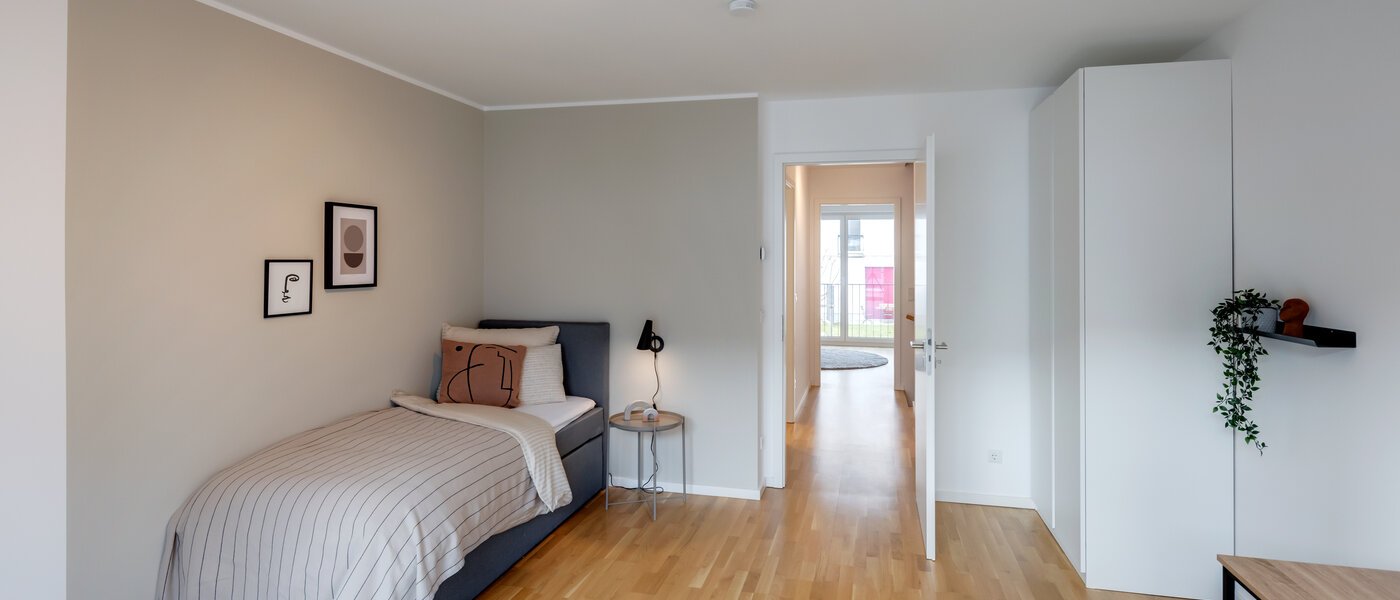 Rækkehus München Schwabing - Domagkpark 01 2. soveværelse 12793