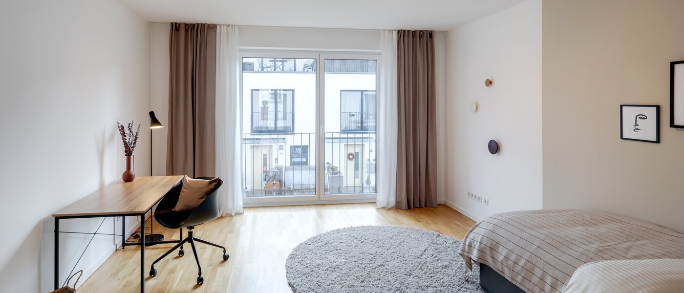 Rækkehus München Schwabing - Domagkpark 02 2. soveværelse 12793