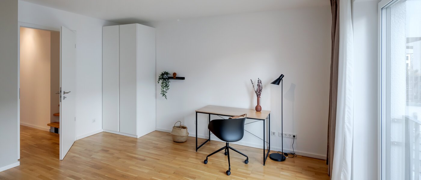 Rækkehus München Schwabing - Domagkpark 04 2. soveværelse 12793