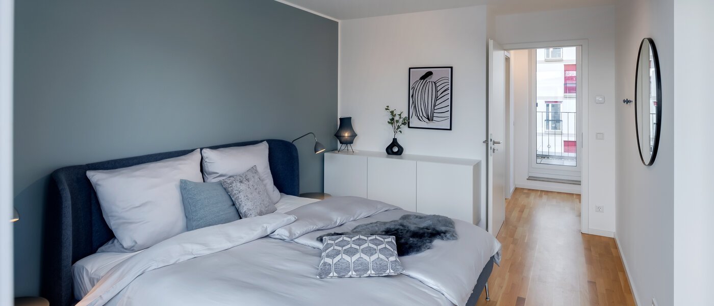 Rækkehus München Schwabing - Domagkpark 02 1. soveværelse 12793