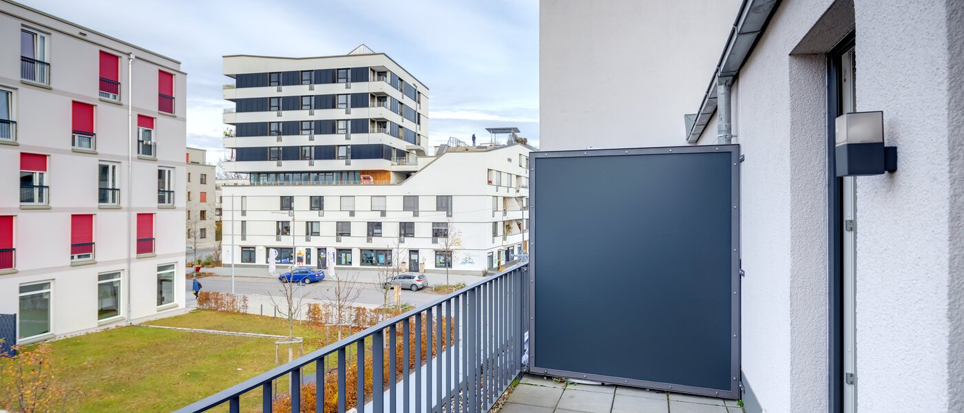 Rækkehus München Schwabing - Domagkpark 01 2. balkon 12793