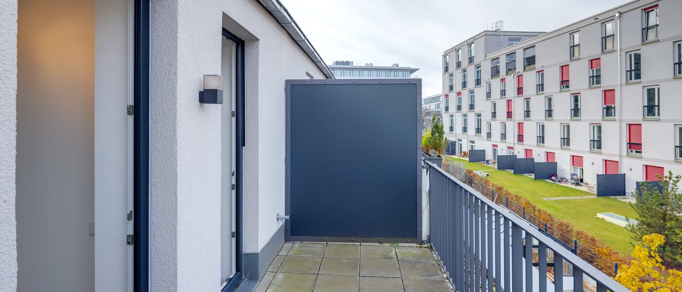 Rækkehus München Schwabing - Domagkpark 02 2. balkon 12793