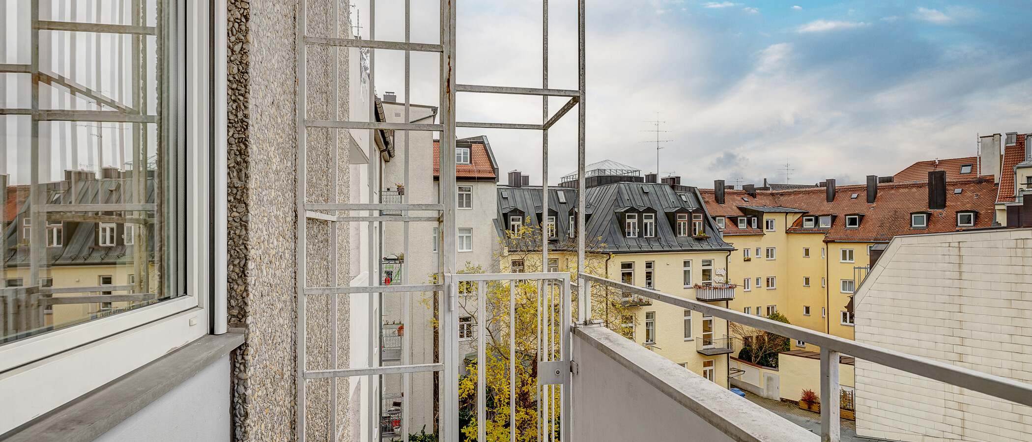 Flad München Maxvorstadt - Universitätsviertel 01 Balkon 12795