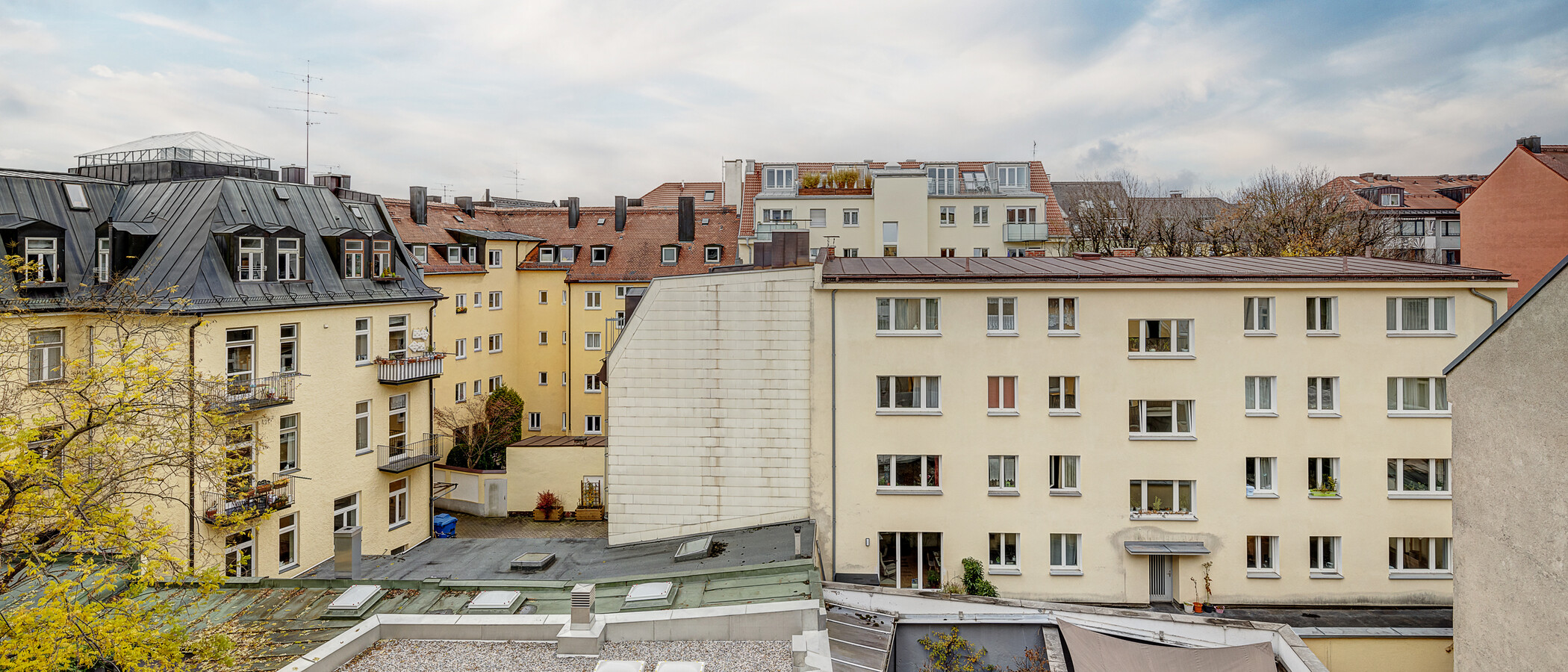 Flad München Maxvorstadt - Universitätsviertel 02 Udsigt 12795