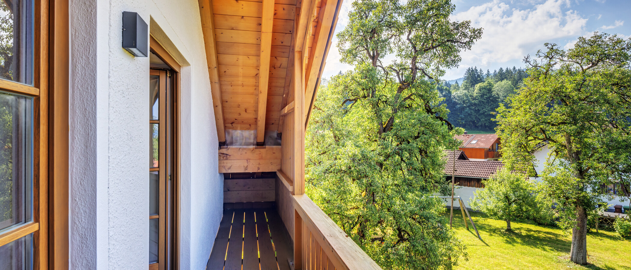 Loftslejlighed Bad Heilbrunn 03 Balkon 12826