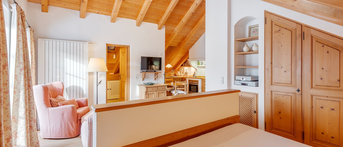 Tetőtéri lakás Bad Heilbrunn 03 Alvóhely 12826