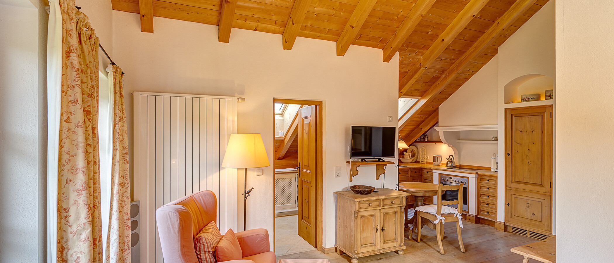 Loftslejlighed Bad Heilbrunn 02 Opholdsområde 12826