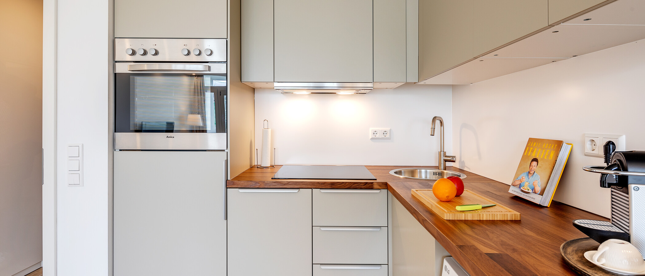 Flad München Olympiazentrum 01 Køkken 12868