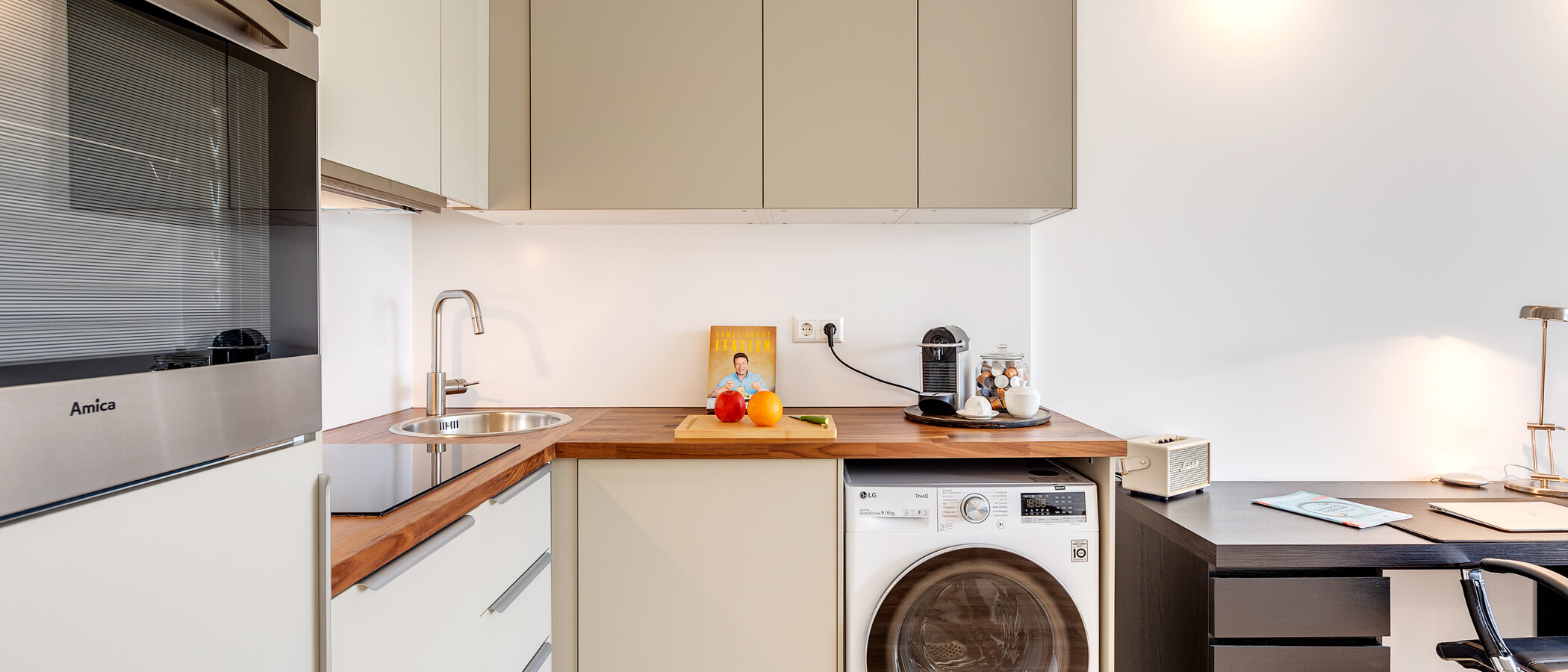 Flad München Olympiazentrum 02 Køkken 12868