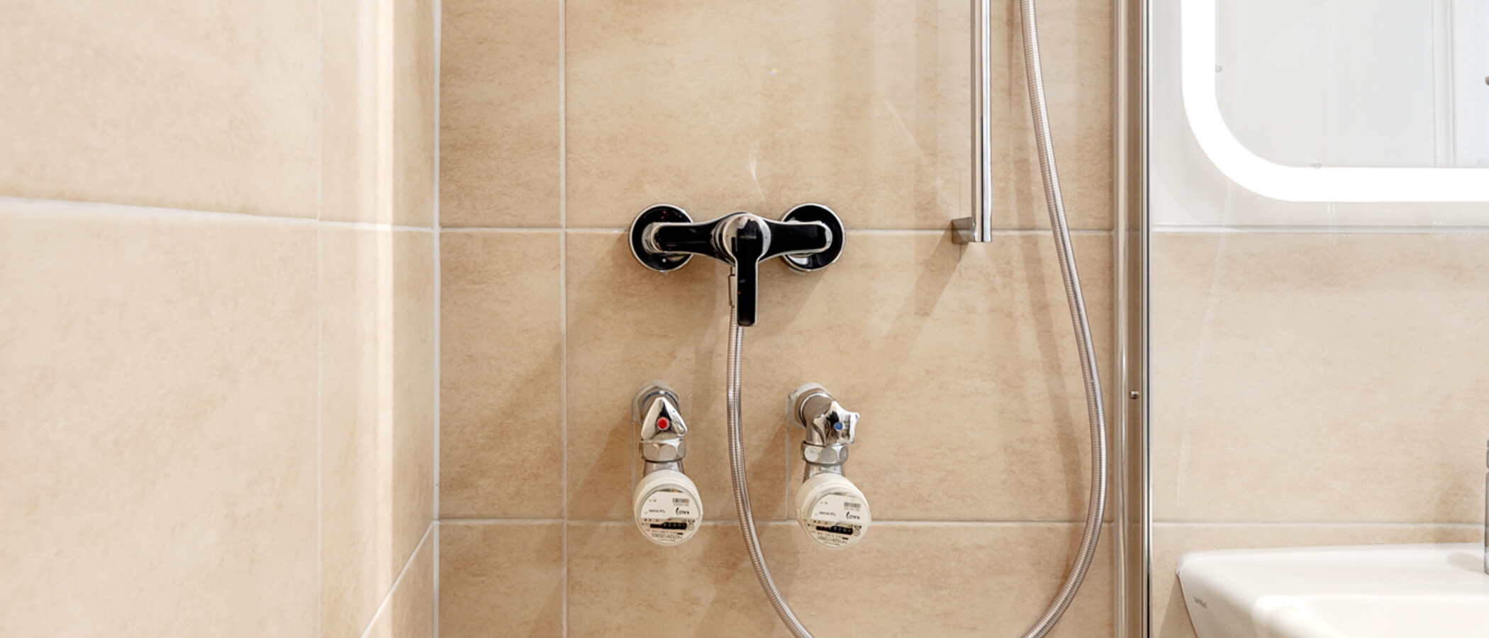 Flad München Olympiazentrum 02 Badeværelse 12868