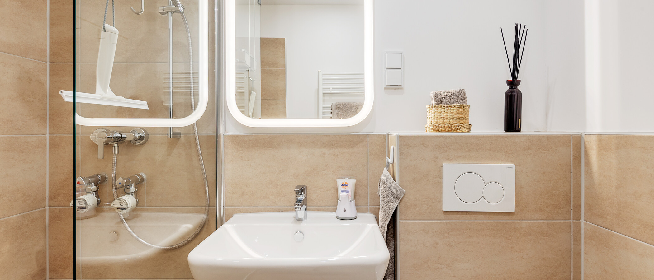 Flad München Olympiazentrum 03 Badeværelse 12868