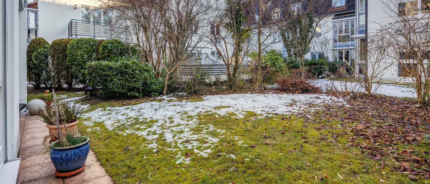 Садова квартира München Solln 02 Сад 12884