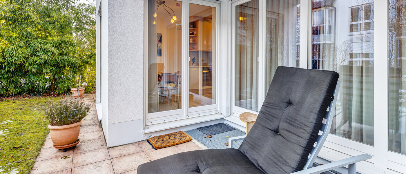 Садова квартира München Solln 01 Тераса 12884