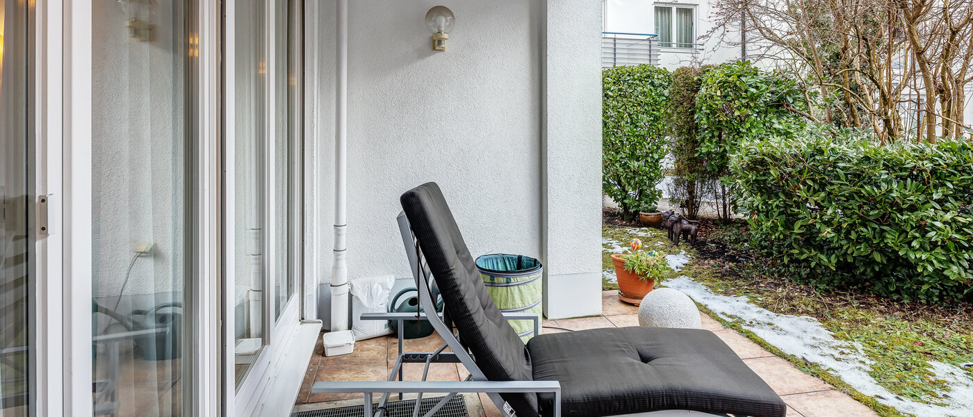 Садова квартира München Solln 02 Тераса 12884