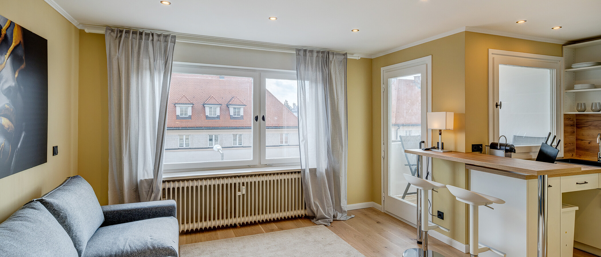 Ploché München Sendling-Westpark 01 Obývacia časť 12899