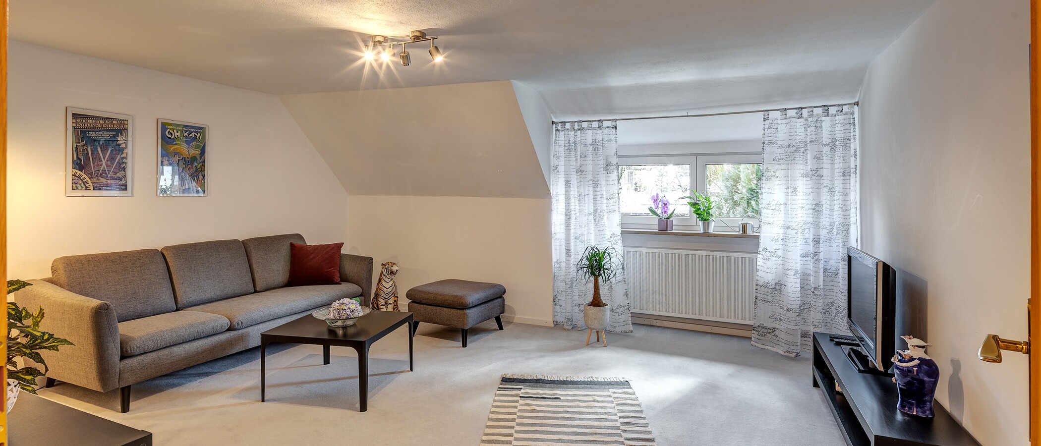 Loftslejlighed Germering 02 Opholdsområde 12917