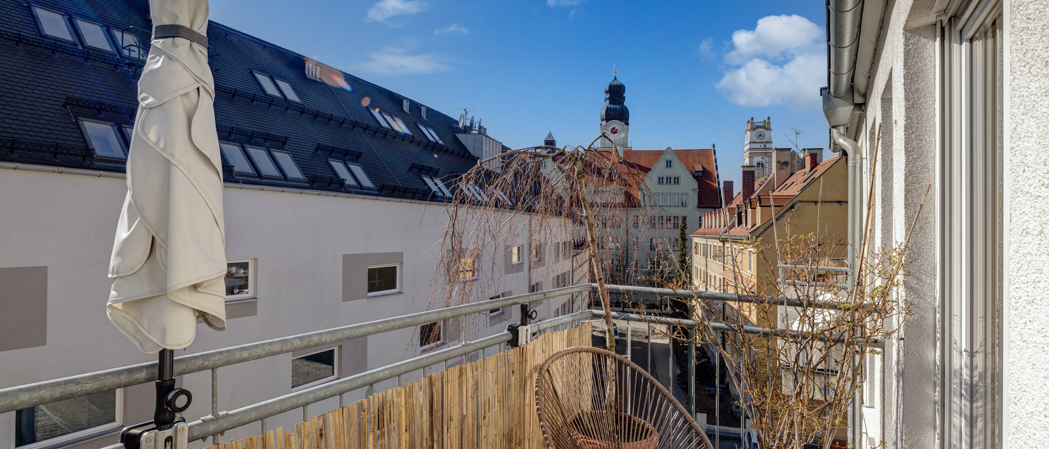 Плоский München Untersendling 02 Балкон 12922