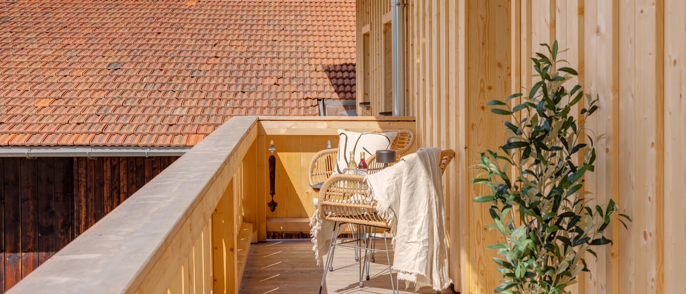 Galeri Daire Gmund am Tegernsee 01 Balkon 12967