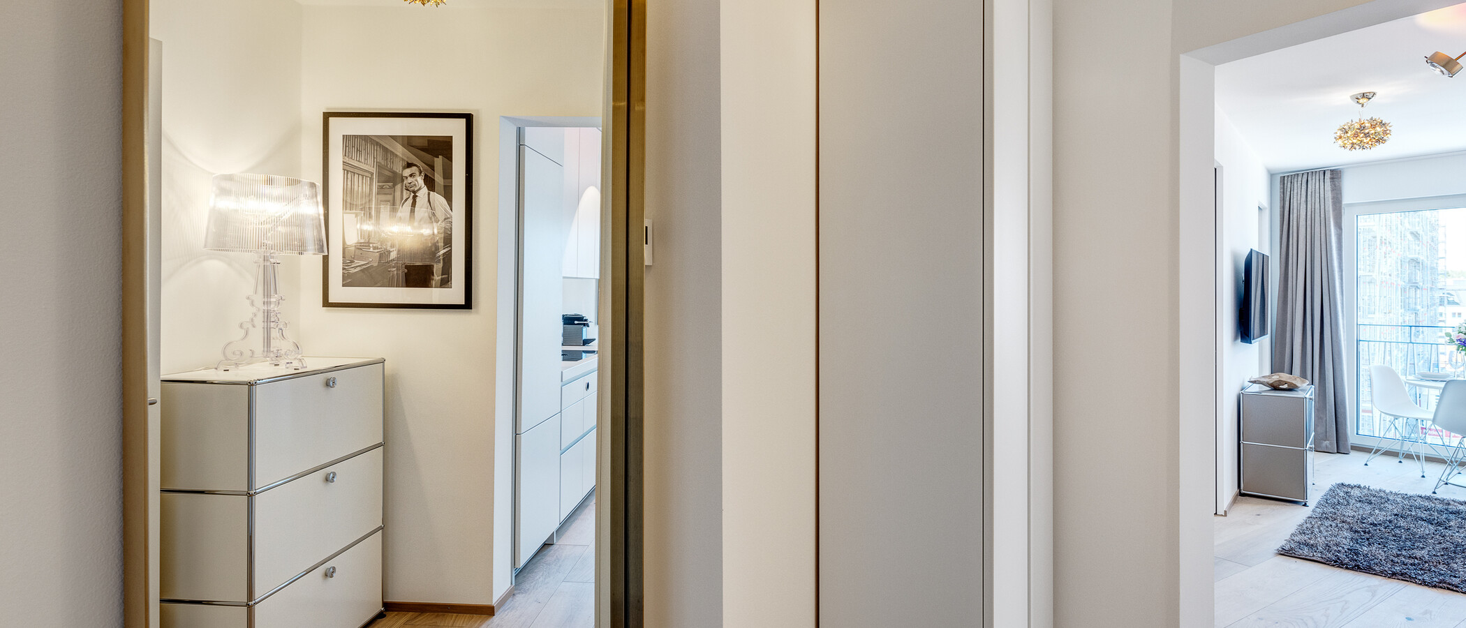 Flat München Au 01 Korridor/gang 13003