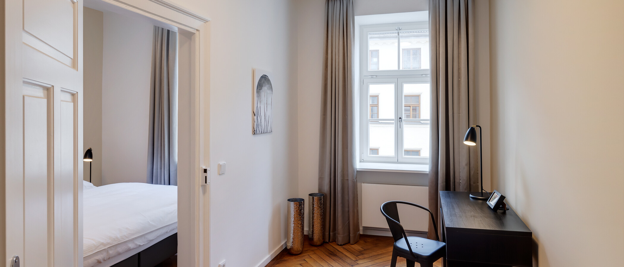 Flad München Isarvorstadt 02 Arbejdsværelse/gæsteværelse 13026