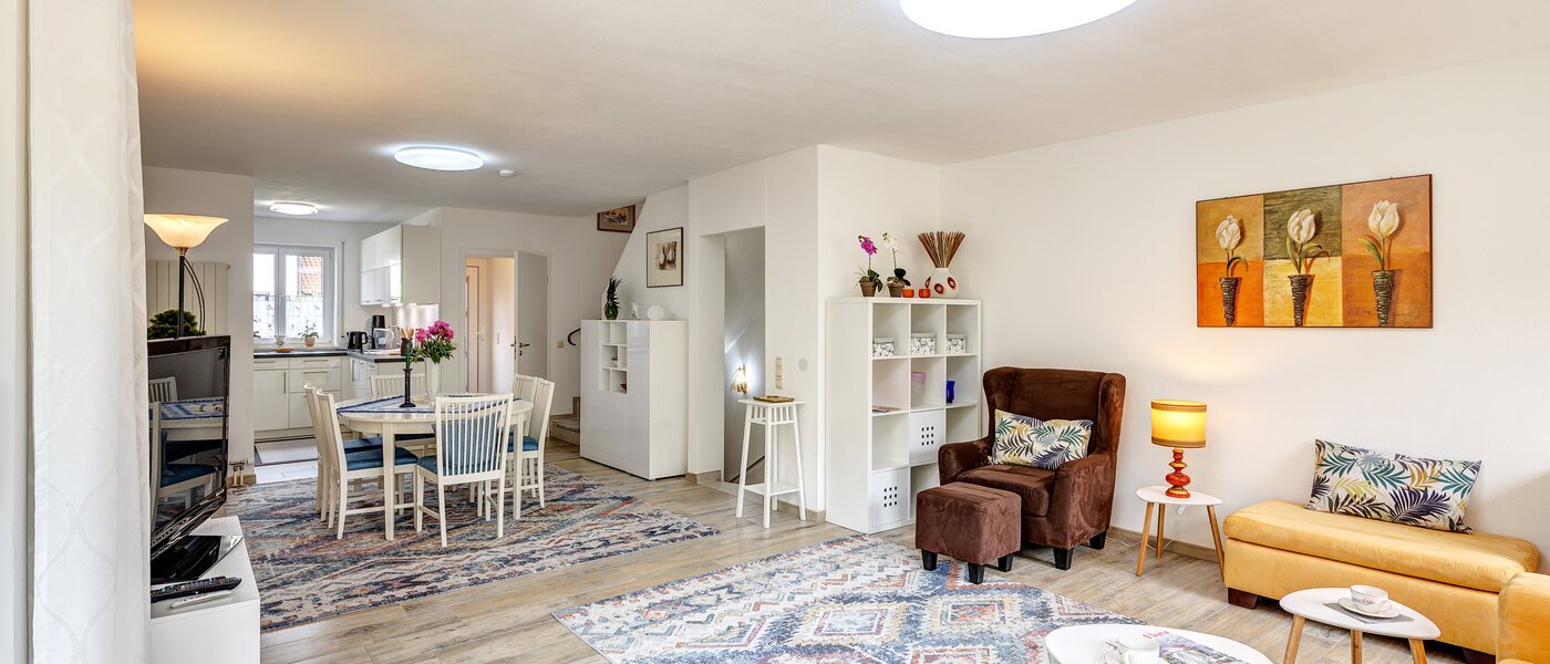 ikerház Maisach 04 Nappali 13032