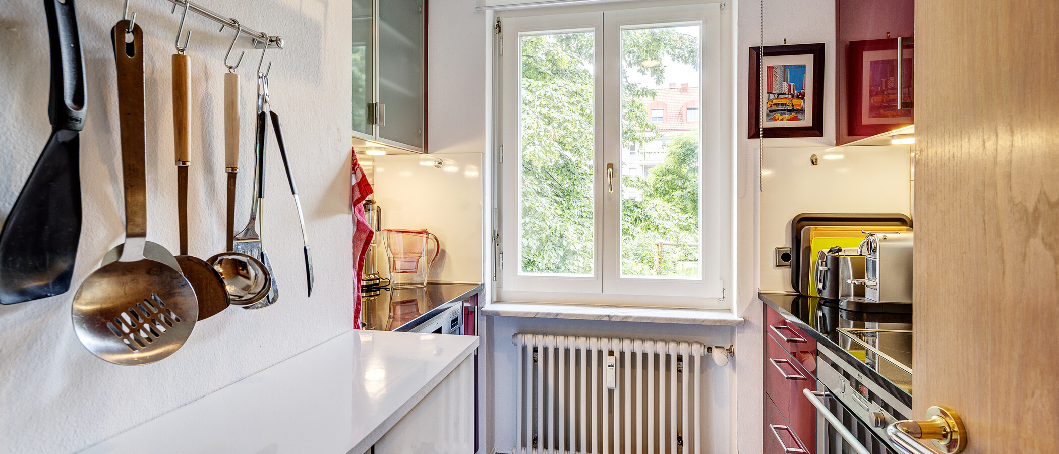Flat München Schwabing-Nord (zw. Belgrad- & Leopoldstraße) 01 Kjøkken 13047