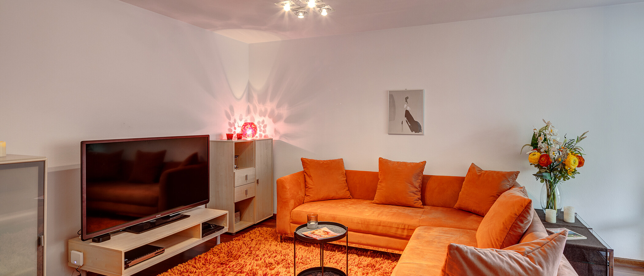 Flat München Schwabing-Nord (zw. Belgrad- & Leopoldstraße) 04 Stue og oppholdsrom 13047