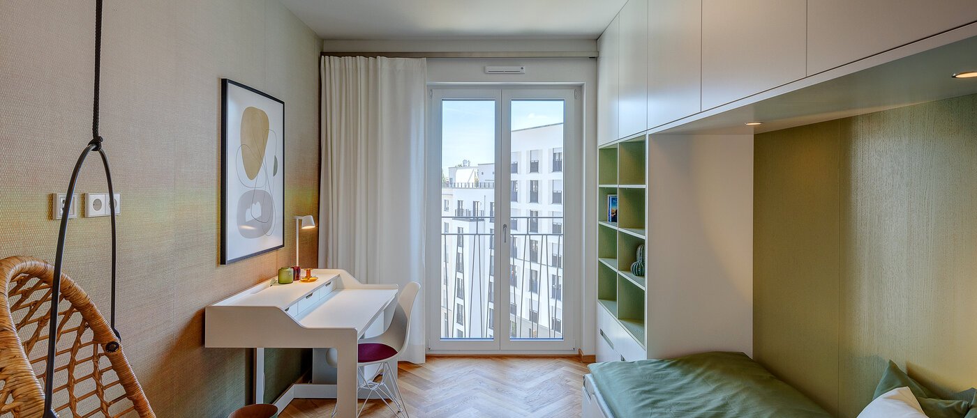 Flad München Au 02 3. soveværelse 13050