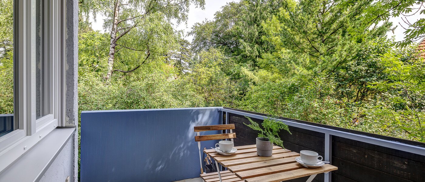 Maisonette-lägenhet München Pasing 01 Balkong 13062