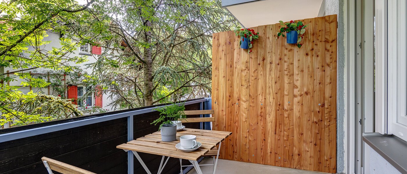 Maisonette-lägenhet München Pasing 03 Balkong 13062