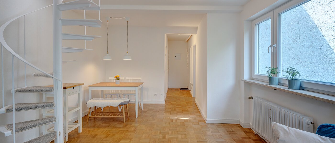 Maisonette-lägenhet München Pasing 04 Vardagsrum 13062