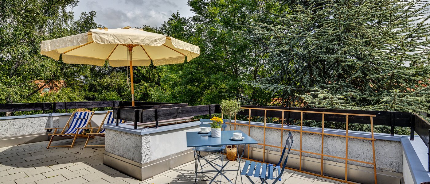 Maisonette-lägenhet München Pasing 01 Takterrass 13062