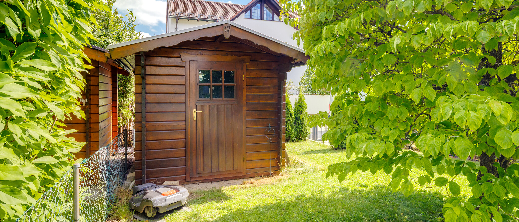 Rækkehus München Fasangarten 03 Have 13074