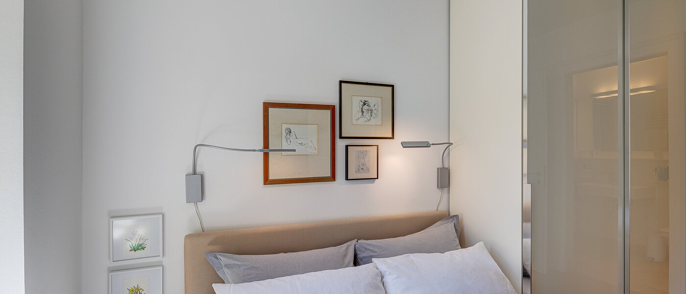 Ploché München Schwabing-West (rund um den Hohenzollernplatz) 02 Spálňa 13089