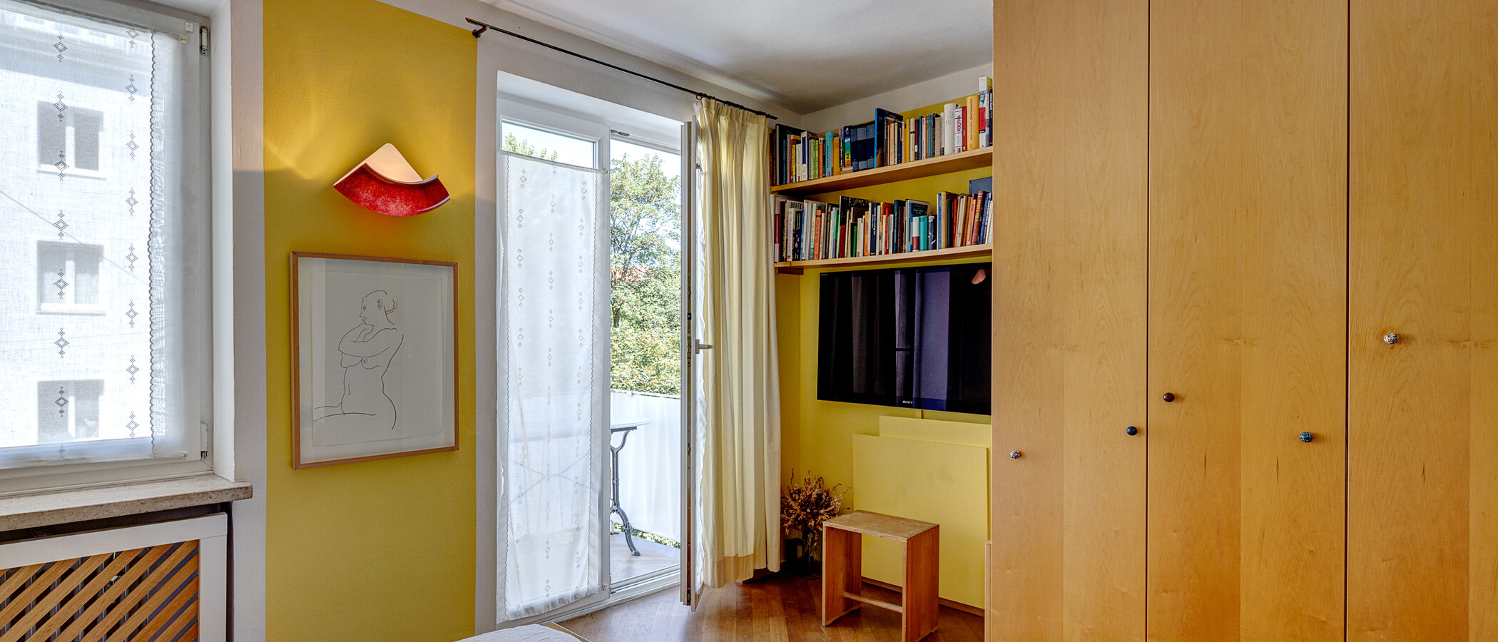 Плосък München Schwabing 03 Спалня 13107