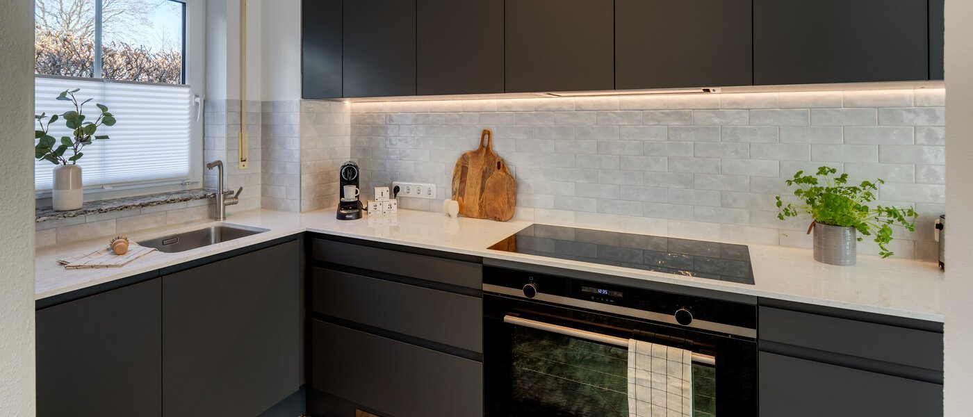 Maisonette lakás München Trudering 01 Konyha 13109