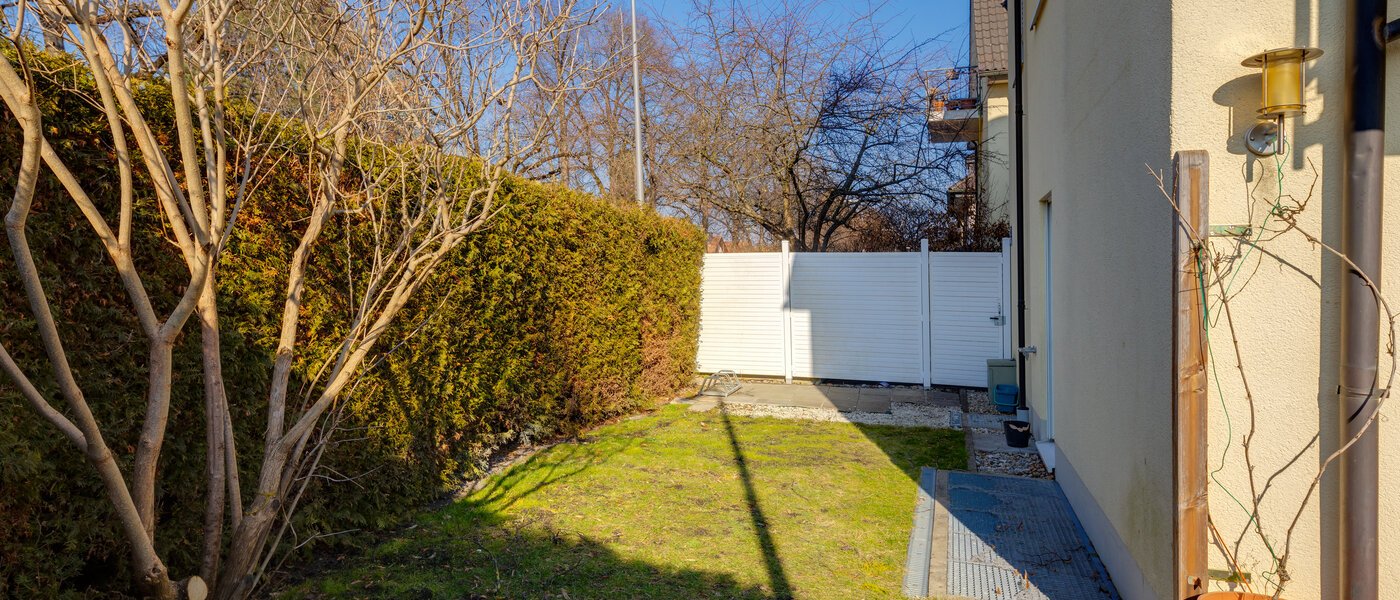 Maisonette lakás München Trudering 01 Kert 13109