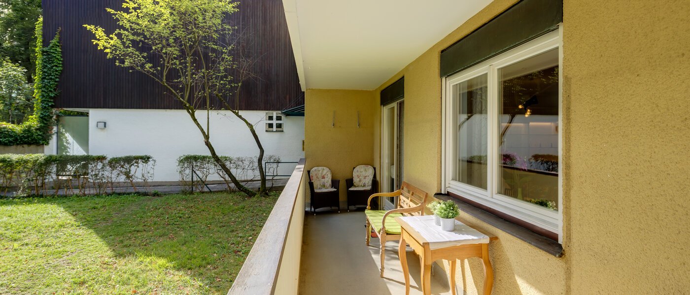Flat München Nymphenburg 02 Balkong 13111