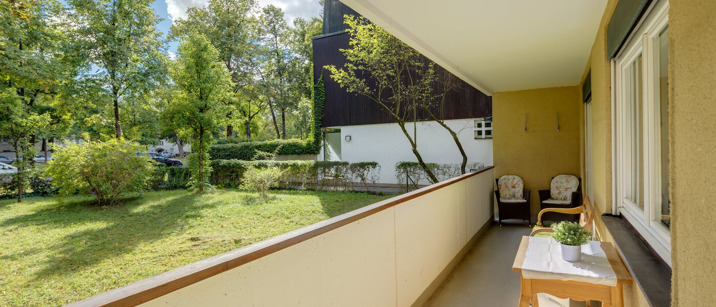 Flat München Nymphenburg 02 Utsikt 13111