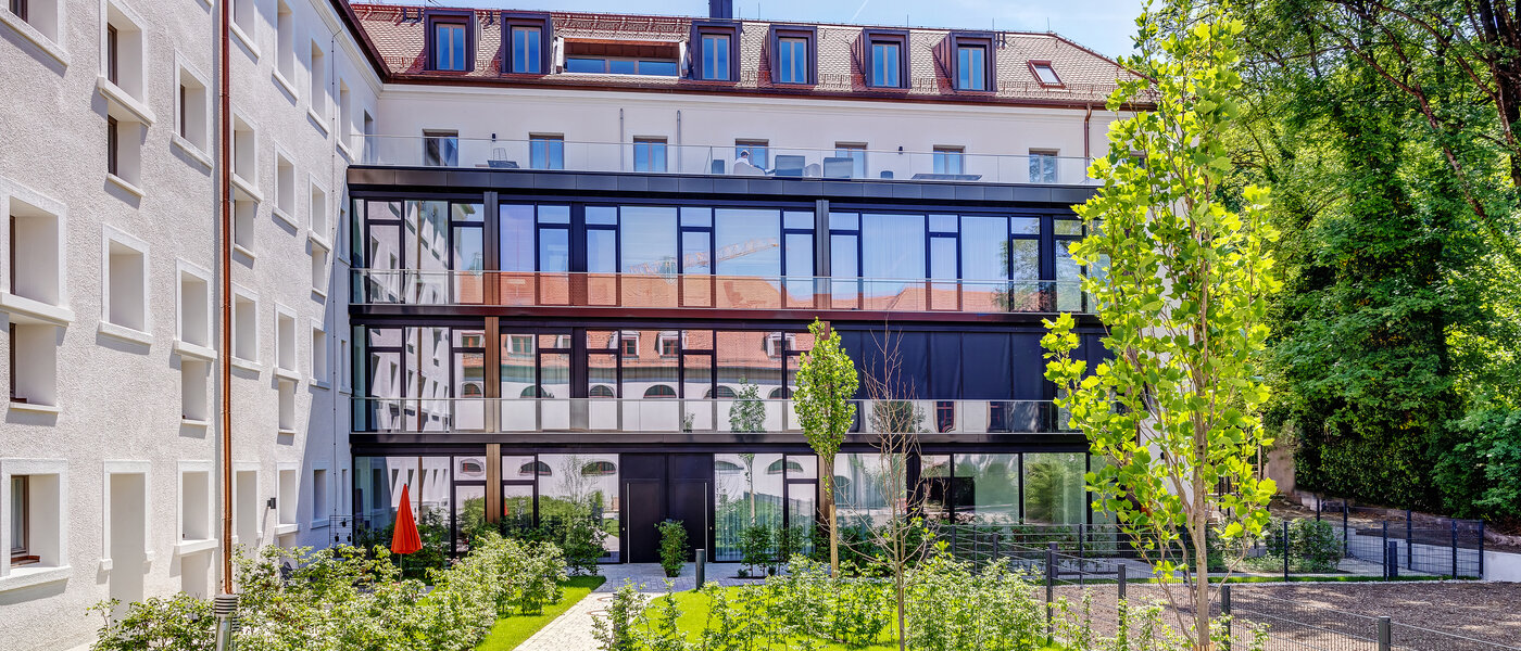 Ploché München Au 03 Vnitřní nádvoří 13114